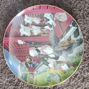 2 Royal Manor Ron Lee Clown Plates